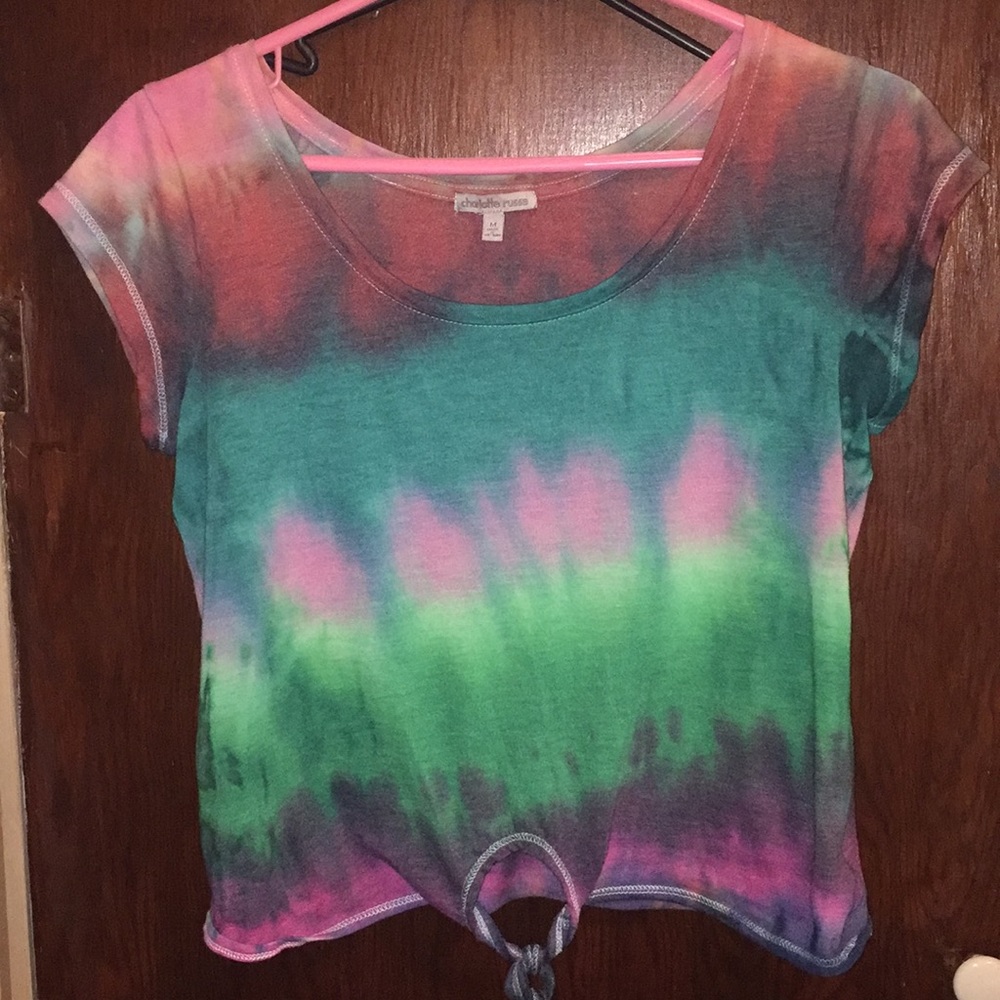 3/$15🥰Tie dye crop top